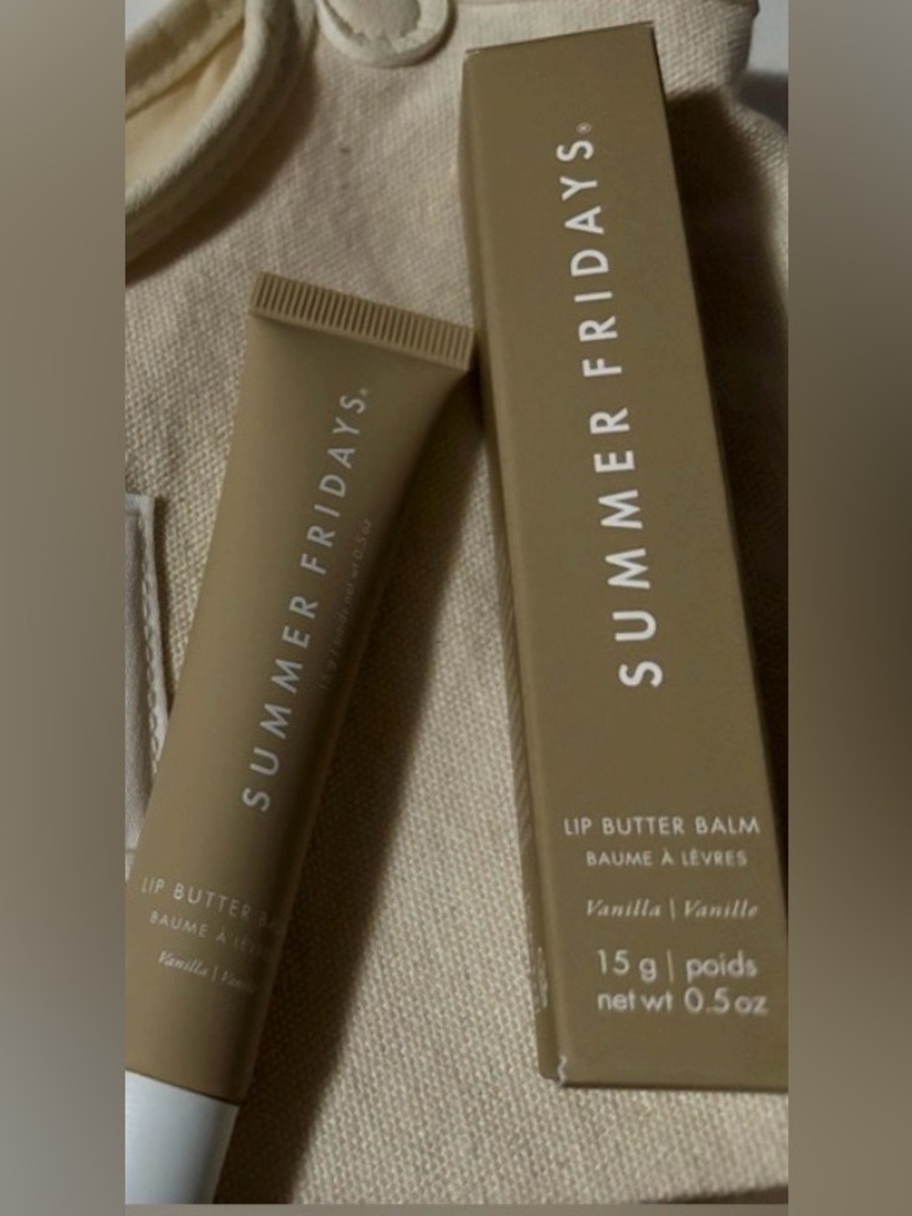 NWT Summer Fridays Lip Butter Balm in Vanilla